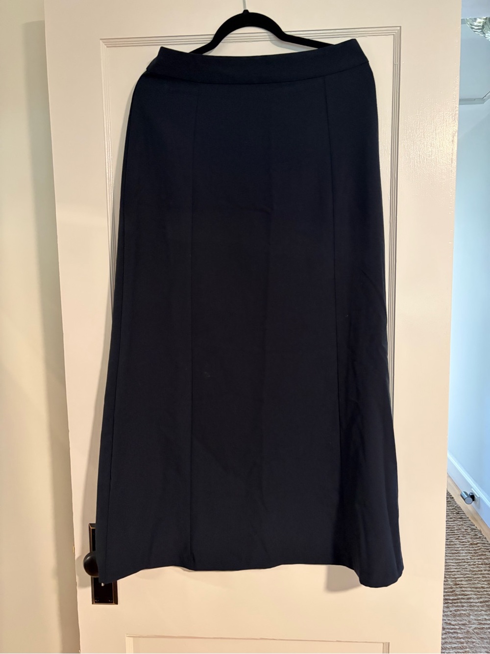 MANGO A-Line Tailored Maxi Skirt Size L